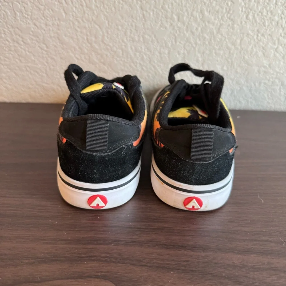Airwalk Palm Tree Sneakers Black Skate Shoes Streetwear Casual‎ Shoes